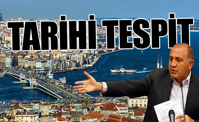 İstanbul tarihinde bir ilk...