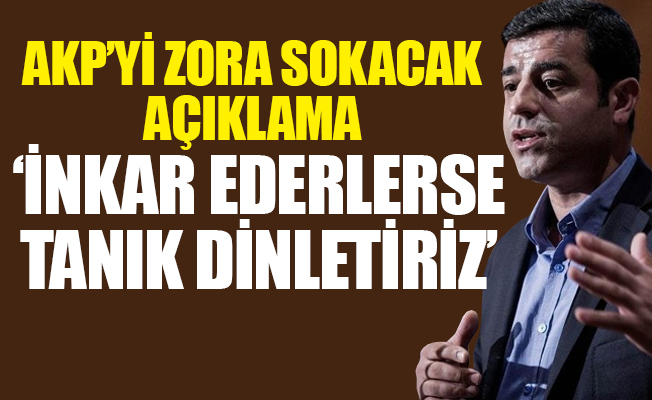 'Bakan eliyle Öcalan'dan Selahattin Demirtaş'a talimat'