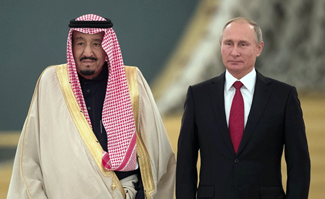 Putin ile Kral Selman görüştü
