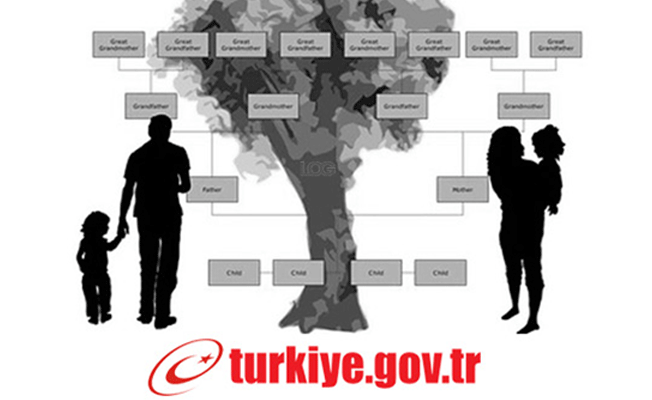 E-Devlet soyağacı bilgisi sorgulama sayfası yeniden açıldı