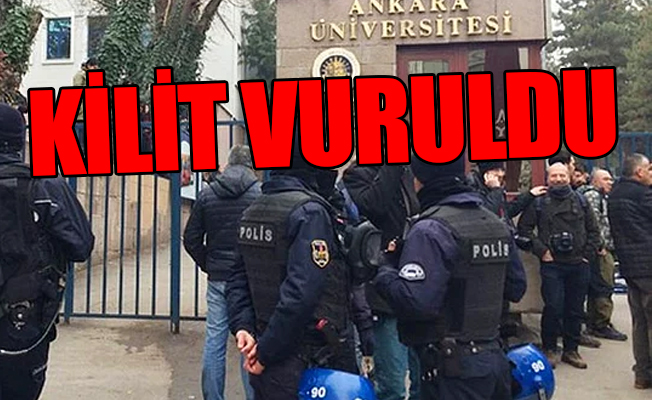Ankara Üniversitesi'nden bütün öğrenci topluluklarını kapatma kararı