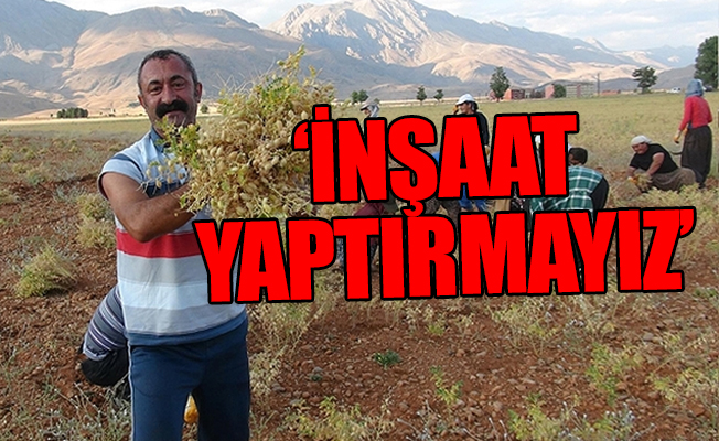 Kamu arazilerinin satılmasına 'Komünist Başkan'dan tepki