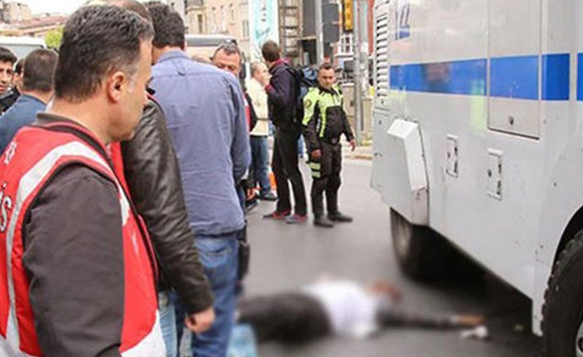 Beyoğlu'nda TOMA'nın ezdiği vatandaş kusurlu bulundu