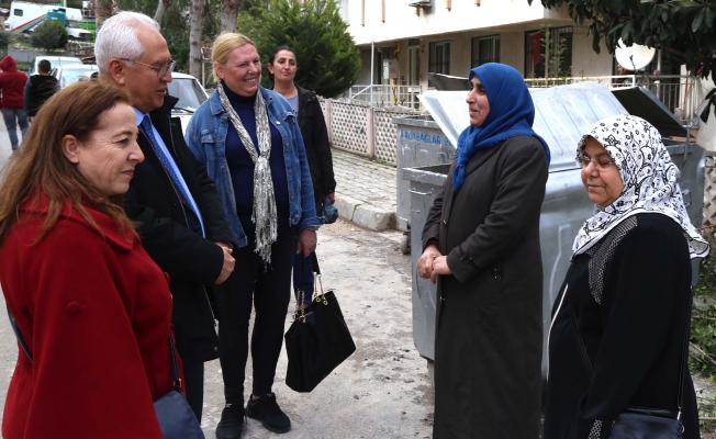 Sorunları yerinde tespit edip fikir alışverişinde bulunuyor