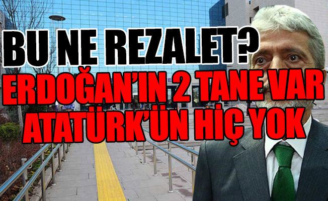 AKP'li Belediye Başkanı'nın makam odasında Atatürk posterinin olmadığı ortaya çıktı
