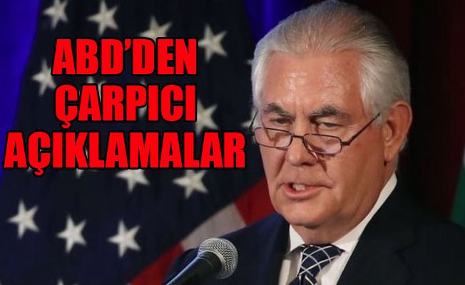 ABD Dışişleri Bakanı: YPG'den geri alınacak ağır silah yok
