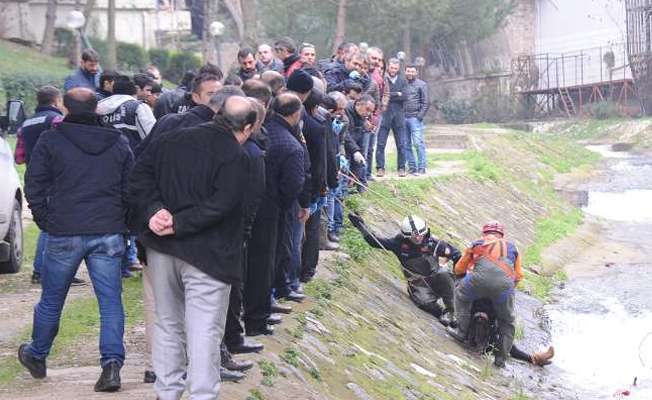 Derenin içinde kadın cesedi bulundu