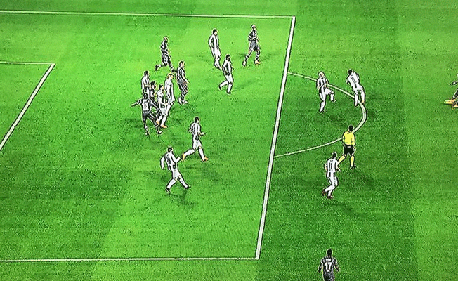 Beşiktaş’ın golünde ofsayt tartışmaları yaşandı