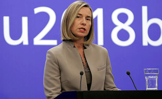 Mogherini: Tillerson'un Ankara'daki sözlerine katılıyorum