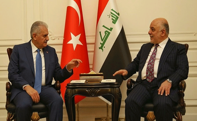 Yıldırım, Iraklı mevkidaşı İbadi ile görüştü