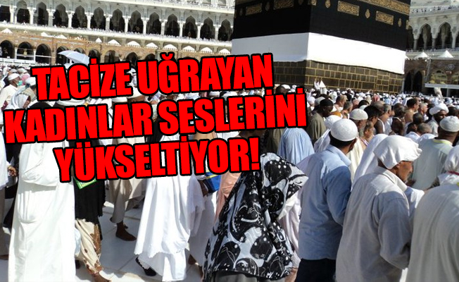 Hac'da, Kabe'de taciz skandalı....