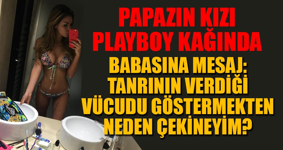 Papazın kızı Playboy kapağında