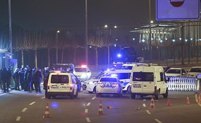 Cumhurbaşkanlığı Külliyesi'nde hareketli anlar!
