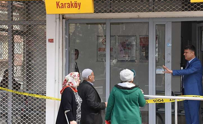 PTT şubesinde silahlı soygun