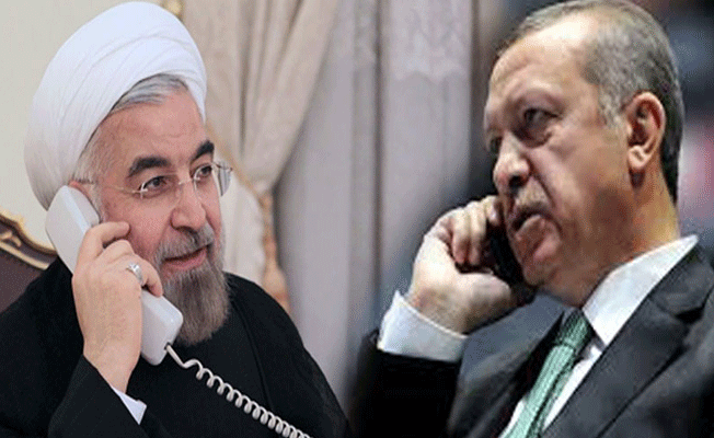 Erdoğan İranlı mevkidaşı Ruhani ile görüştü