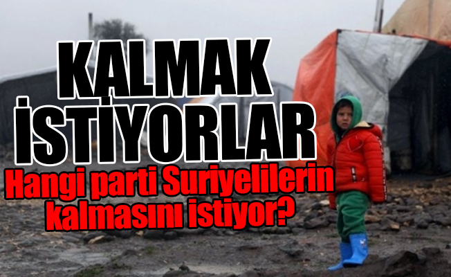 Suriyelilerle ilgili çarpıcı anket...