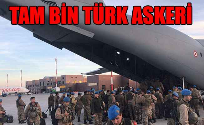 Afrin'e bin kişilik özel kuvvetler yola çıktı