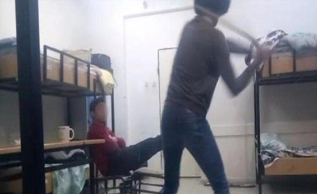 Öğrenci yurdunda kan donduran işkence!
