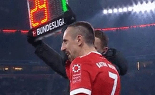 Beşiktaş taraftarından Ribery tepkisi