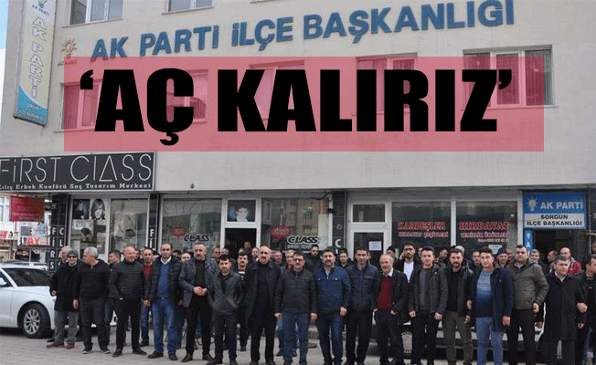İşçiler AKP kapısına dayandı!