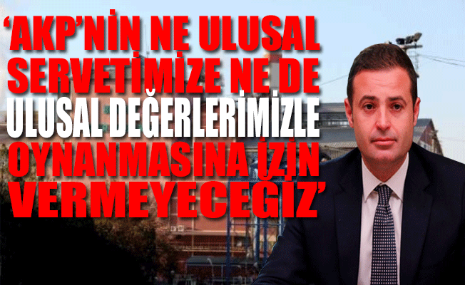 CHP'li Akın: Şeker fabrikaları ulusal değerlerimizdir