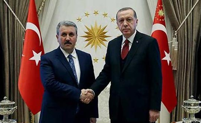 BBP Genel Başkanı Destici AKP- MHP ittifakında yer alacaklarını açıkladı