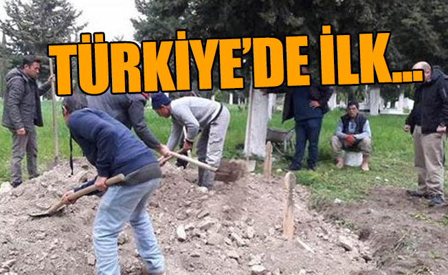 Ateist babasını toprağa betonla gömdü