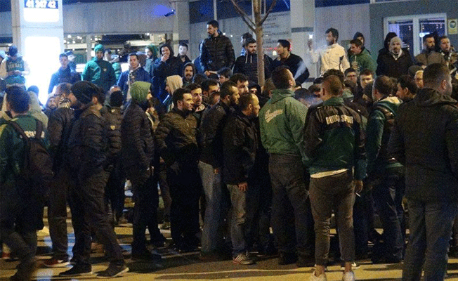 Bursa'da gergin dakikalar... Polis müdahale etti