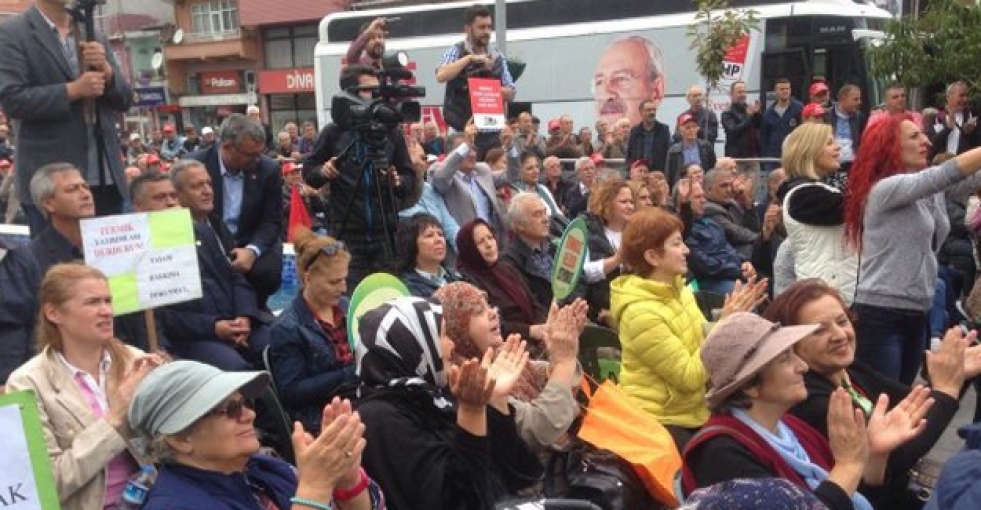 Termik santral direnişine CHP desteği