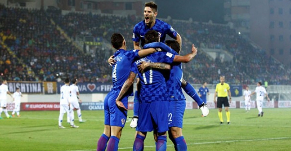 Hırvatistan'dan, Kosova'ya yarım düzine gol