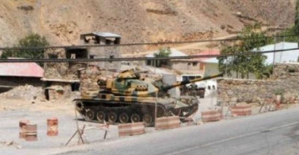 Yüksekova'da jandarma karakoluna havanlı saldırı