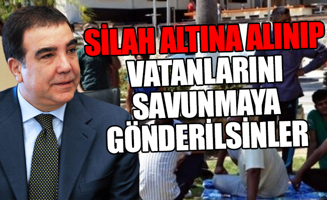 CHP'li Toprak'tan Suriyeli erkekler için flaş teklif