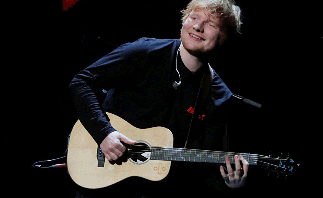 Ed Sheeran'dan 2017'de çifte rekor