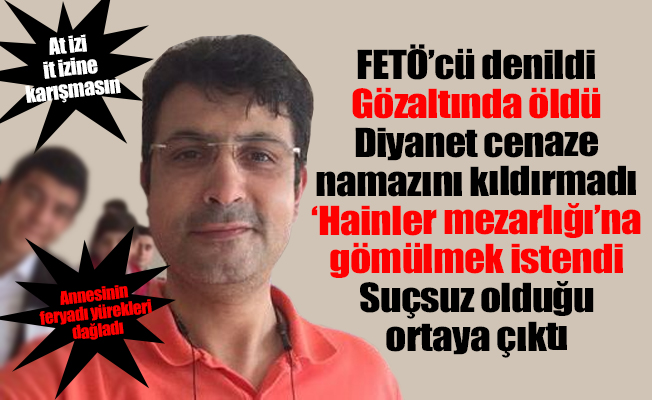 Gözaltında ölen Gökhan öğretmen, 1.5 yıl sonra ‘pardon’ denilerek görevine iade edildi