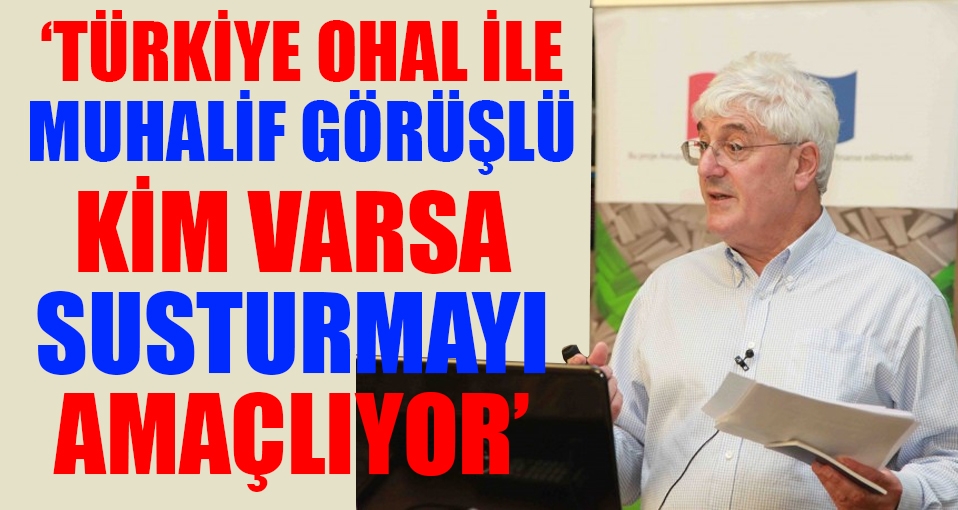 'Türkiye, OHAL ile muhalif görüşlü kim varsa susturmayı amaçlıyor'