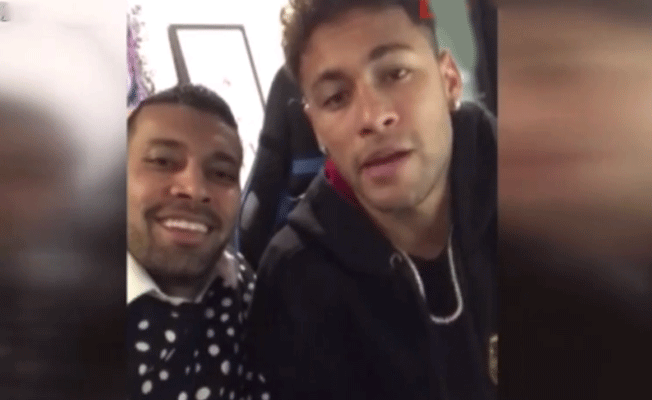 Neymar, Bolulu berbere selam gönderdi