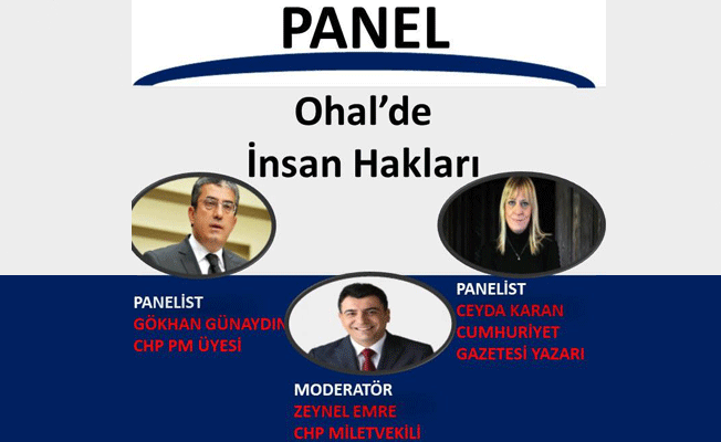 CHP Esenyurt’tan ‘OHAL’de İnsan Hakları’ paneli