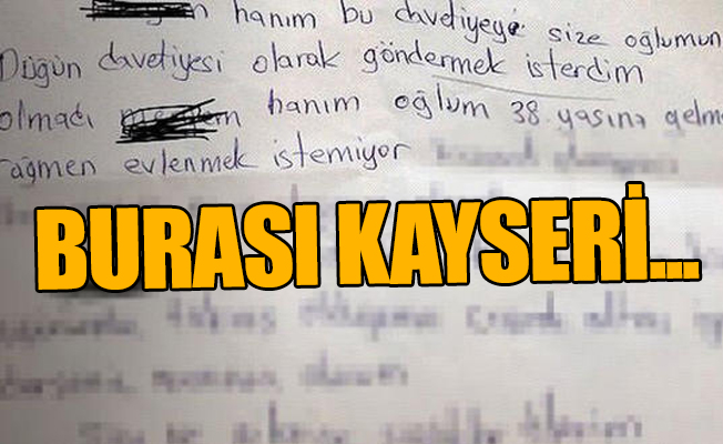 Şaşkına çeviren mektup... Komşu kızına taktığı altını 7 yıl sonra geri istedi