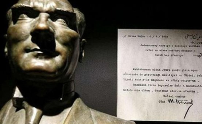 Galatasaray'dan 'Atatürk'ün imzası' açıklaması geldi