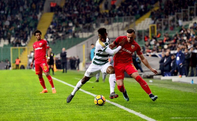 Bursaspor Kayserispor: 1-0