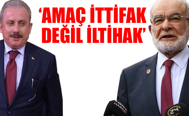 Ankara kulisi: ‘Saadet'in AKP'ye iltihakını istiyorlar'