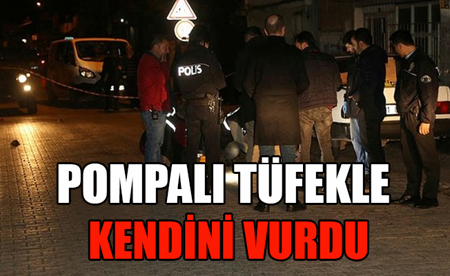 Kazara kendini vurdu yaşamını yitirdi