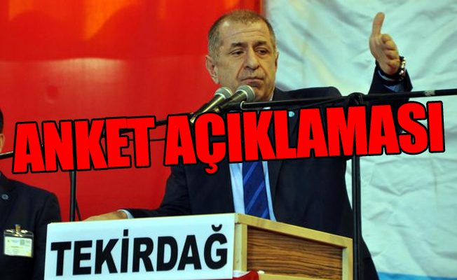 Ümit Özdağ: Erdoğan, halka psikolojik operasyon yapıyor