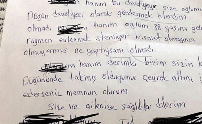 Çeyrek altın krizi oluşmuştu... 'evlenemeyen evlat konuştu'
