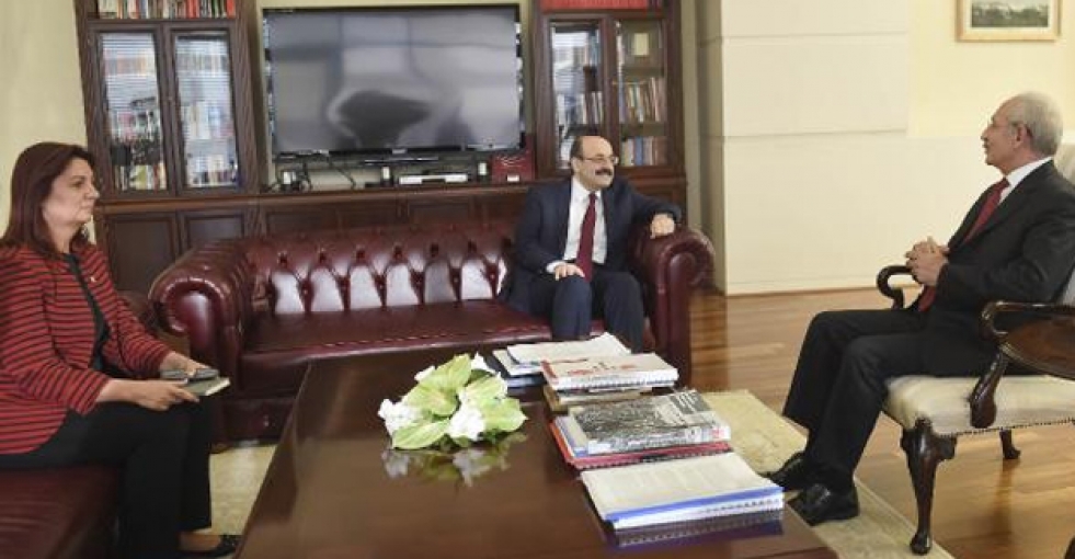 Kılıçdaroğlu, YÖK Başkanı Saraç'la görüştü