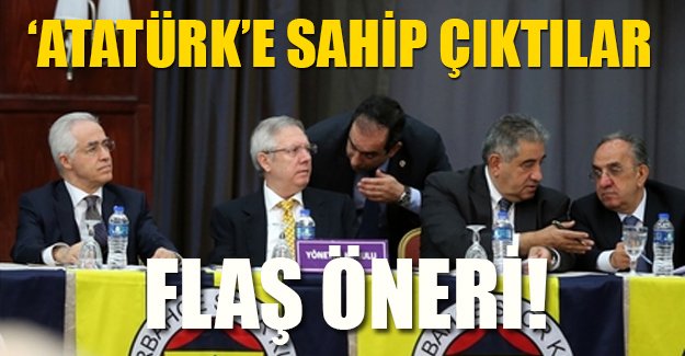 Fenerbahçe'den 'Tüm tesislere Atatürk adı eklensin' önerisi