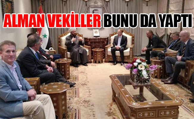 Esad’a yakınlığı ile bilinen Başmüftü ile görüştüler...