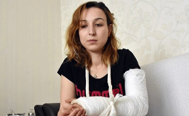 Kurye kılığında girip eşini vurmuştu...