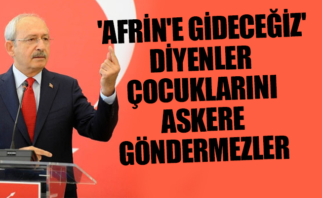 CHP liderinden kritik mesajlar