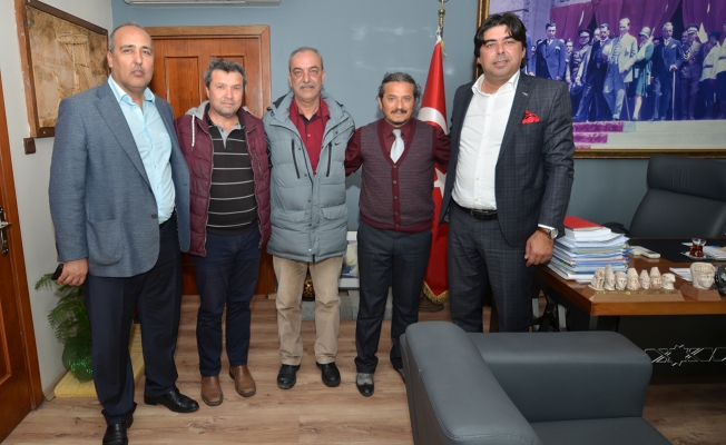Osman Ergin, Foça'yı ziyaret etti
